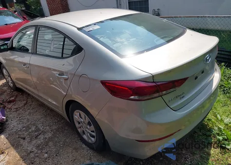 2018 Hyundai Elantra Se from USA, damaged, VIN 5NPD74LF7JH308355